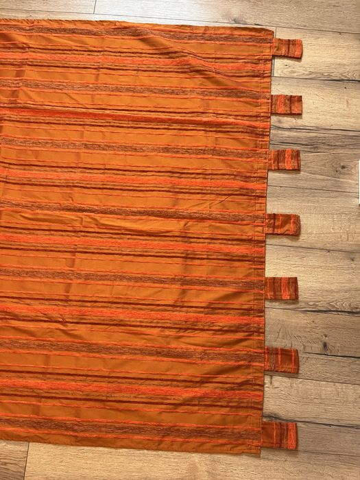 Cortinado Laranja Texturado