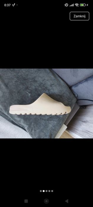 Sprzedam klapki Adidas Yeezy r. 37