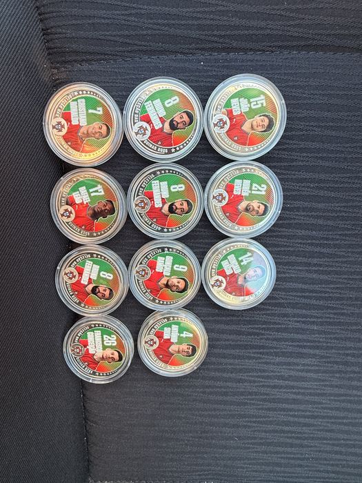 Moedas Seleção Portuguesa