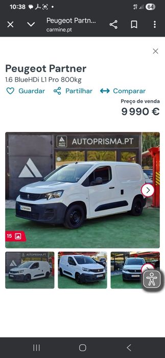 Peugeot Partner Refrigerated Van