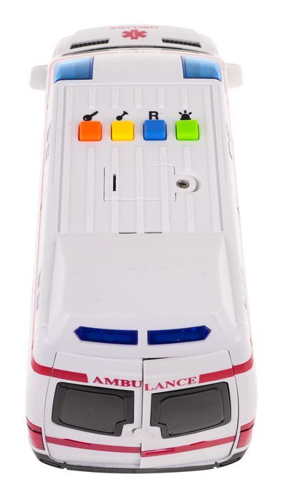 Interaktywna Karetka Dla Dzieci 3+ Model 1:16 + Dźwięki Światła + Ruc