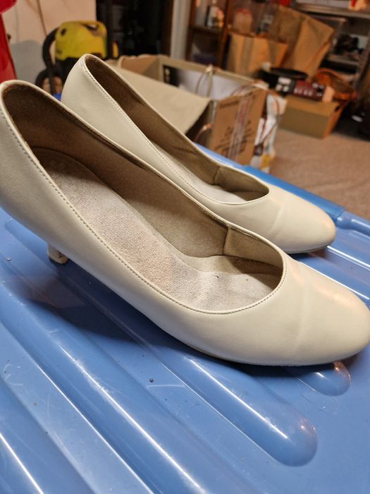 Buty ślubne skórzane r. 37