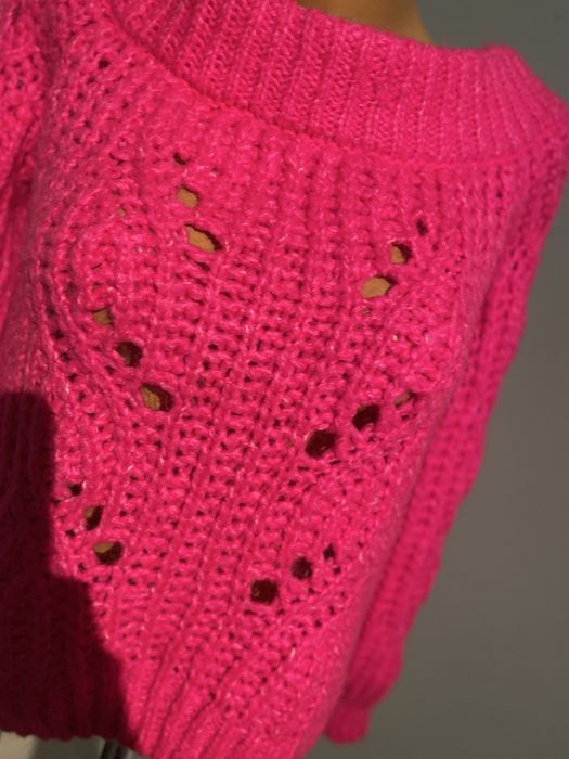 Sweter moherowy akryl