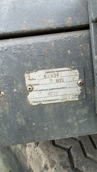 Przyczepa autosan d633