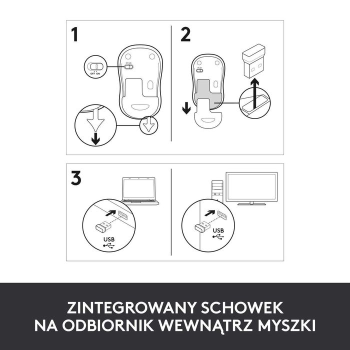 Mysz bezprzewodowa Logitech M185