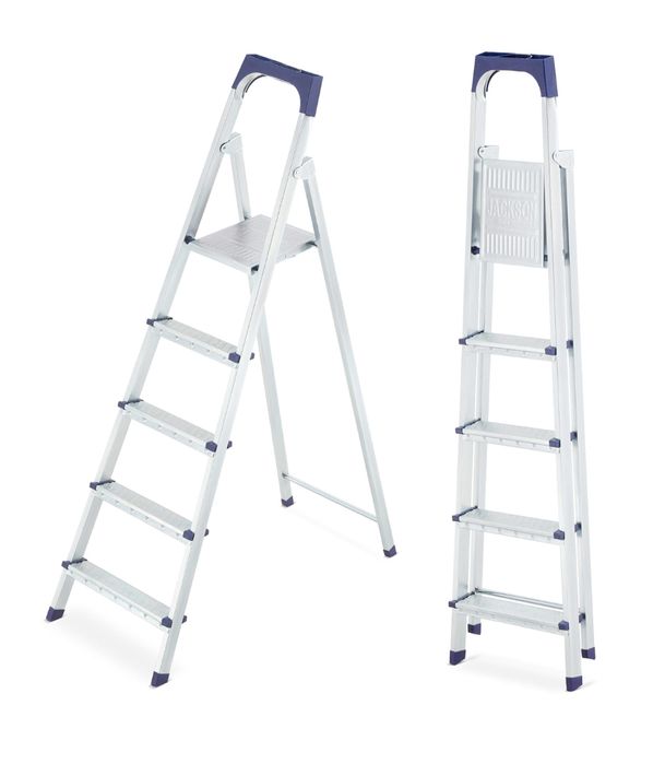 Drabina jednostronna 5 stopniowa domowa