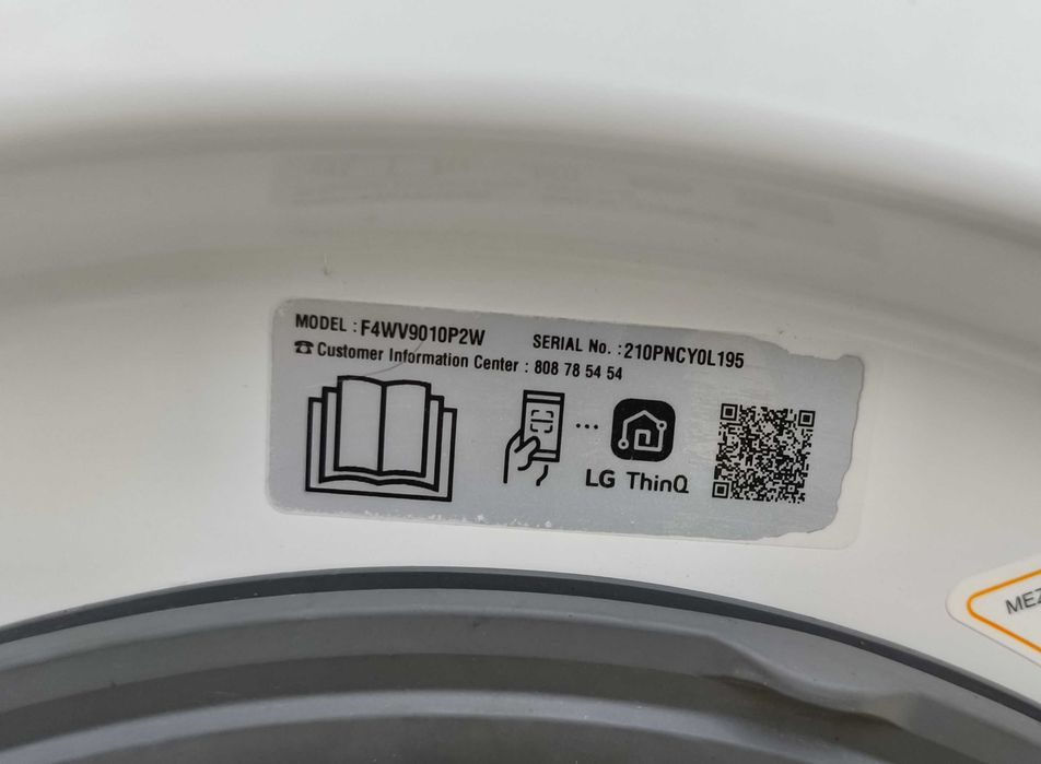 Máquina de Lavar Roupa LG  10.5 kg 1400 ( entrega )