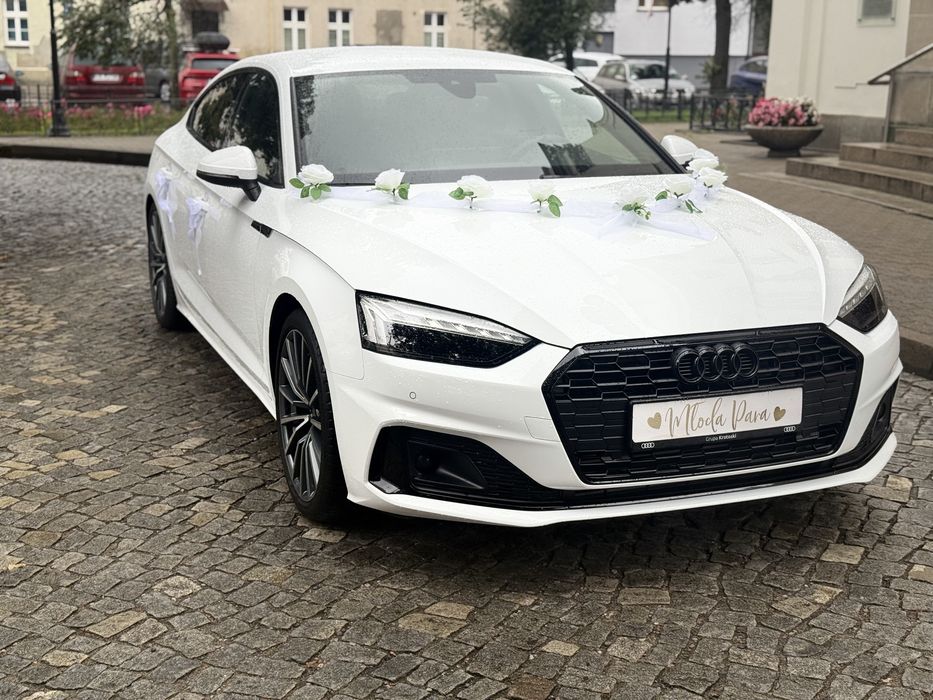 Auto do ślubu, na ślub, wesele NAJNOWSZE AUDI A5