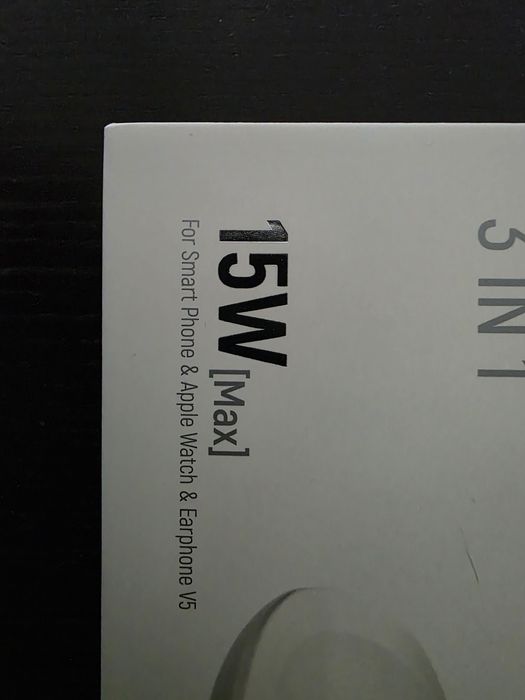 Carregador Wirelless triplo Devia,  iPhone,  Apple Watch,  Airpods