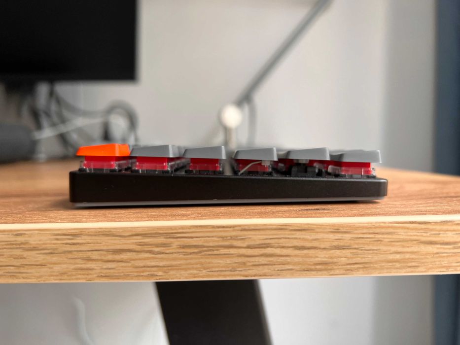 Клавіатура Keychron K3 Low Profile HotSwap Optical RGB Red K3E1