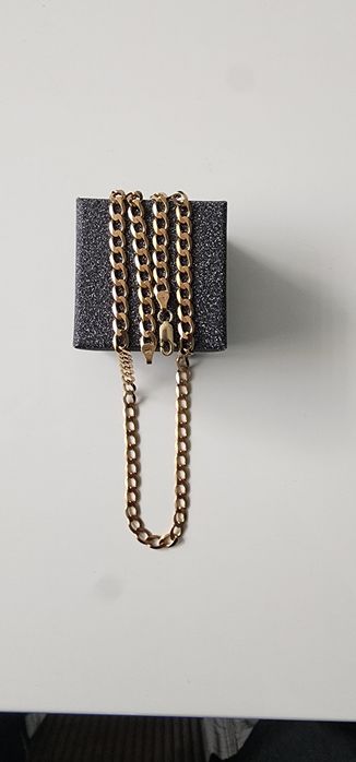 Zloty łańcuszek Pancerka UNISEX (Damski/Męski) 12 ,47g 375  48 cm  5 mm
