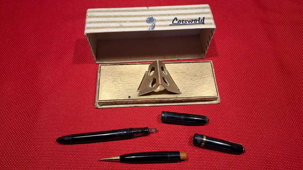 Conjunto de caneta e lapiseira Cotswold