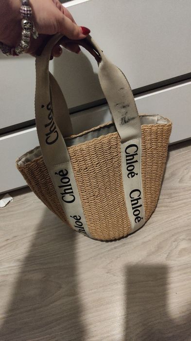 Torebka z napisem,  koszyk