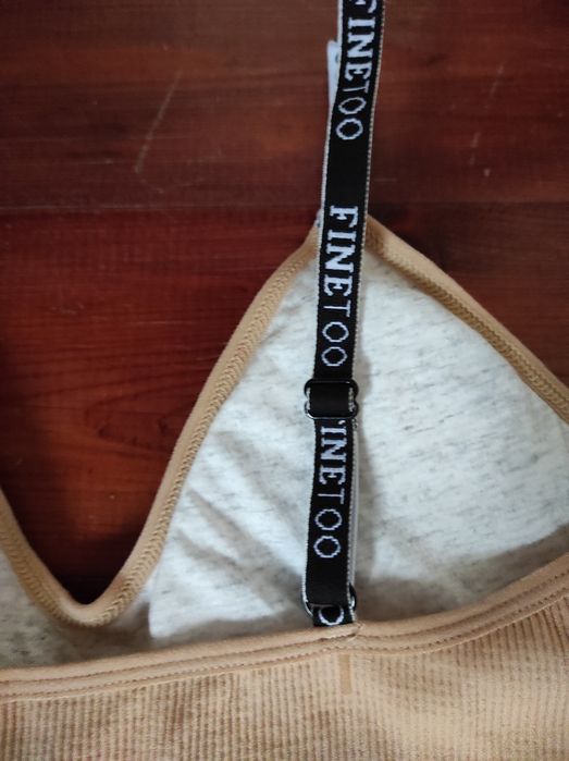 Komplet bielizny Finetoo majtki stanik M/L nowe