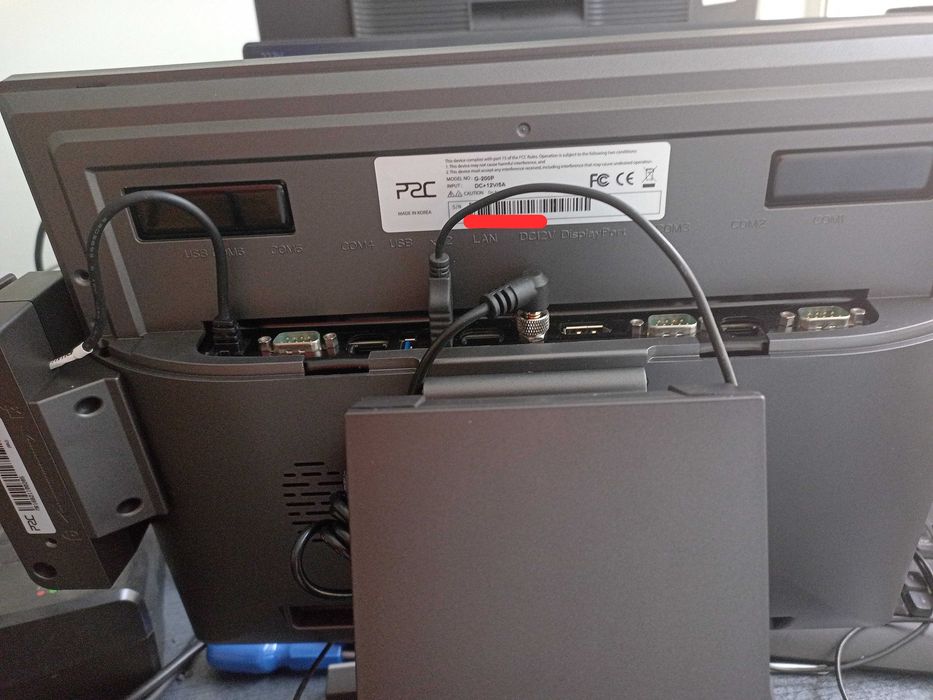 Pos-термінал P2C G-200 (Intel Celeron J4125 2Ghz, 8ГБ DDR4, 120ГБ SSD)