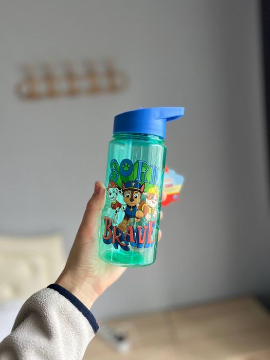 Бутилка для води дитяча з трубочкою
