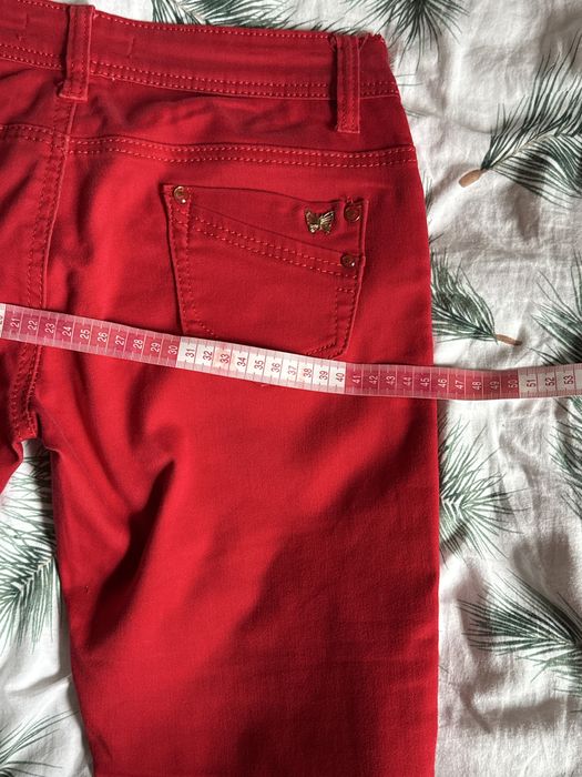 Spodnie czerwone
