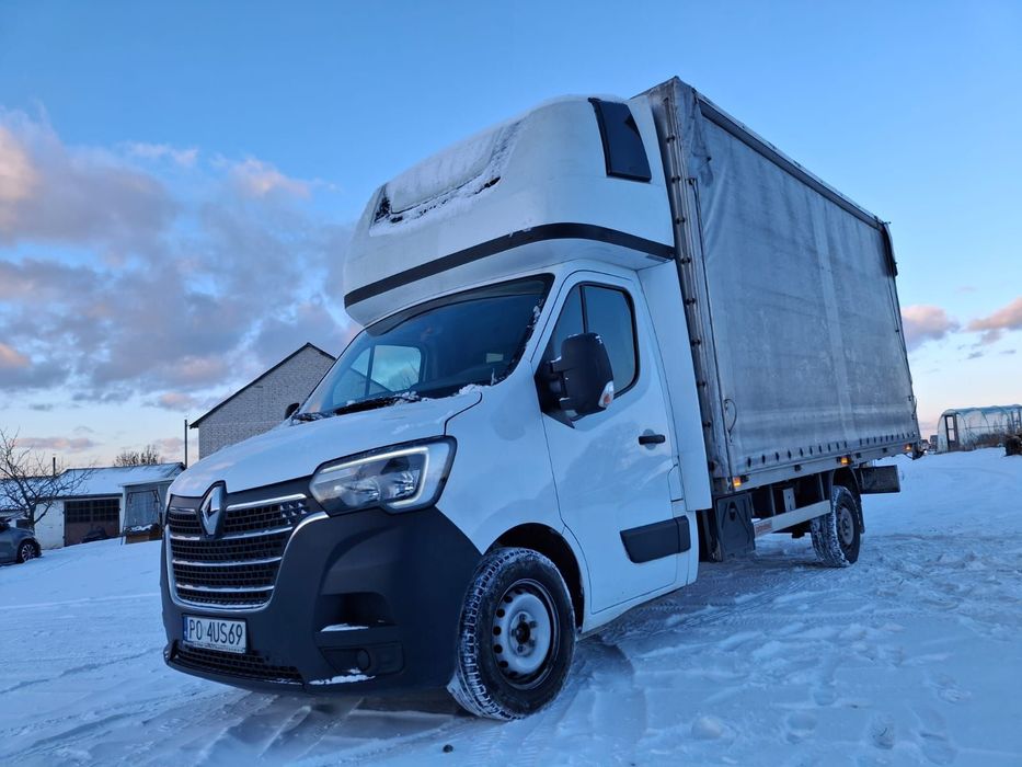 Renault Master  Plandeka, zawieszenie pneumatyczne, Webasto FV vat 23%