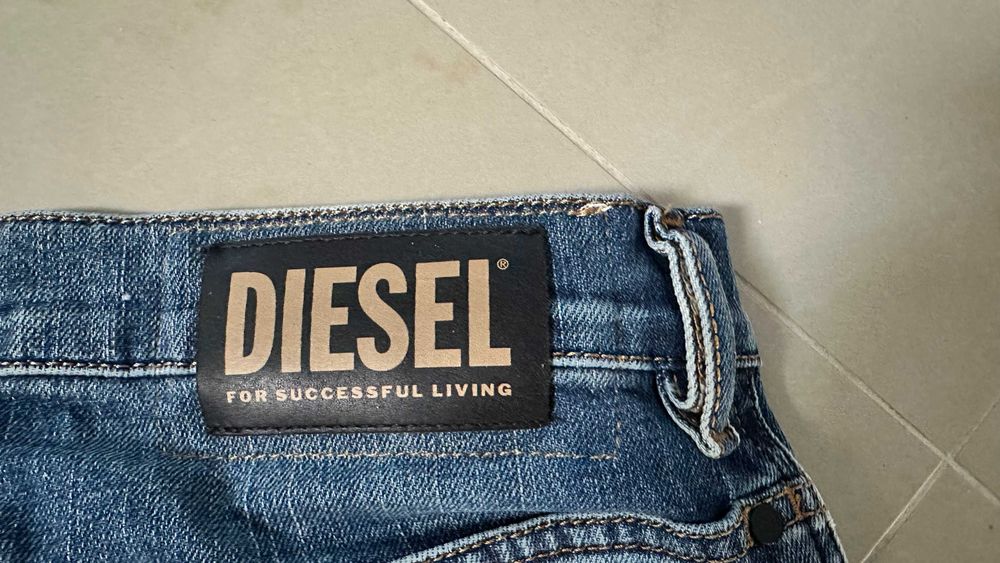 Diesel Eetar 29/30 Spodnie Piękne Slim