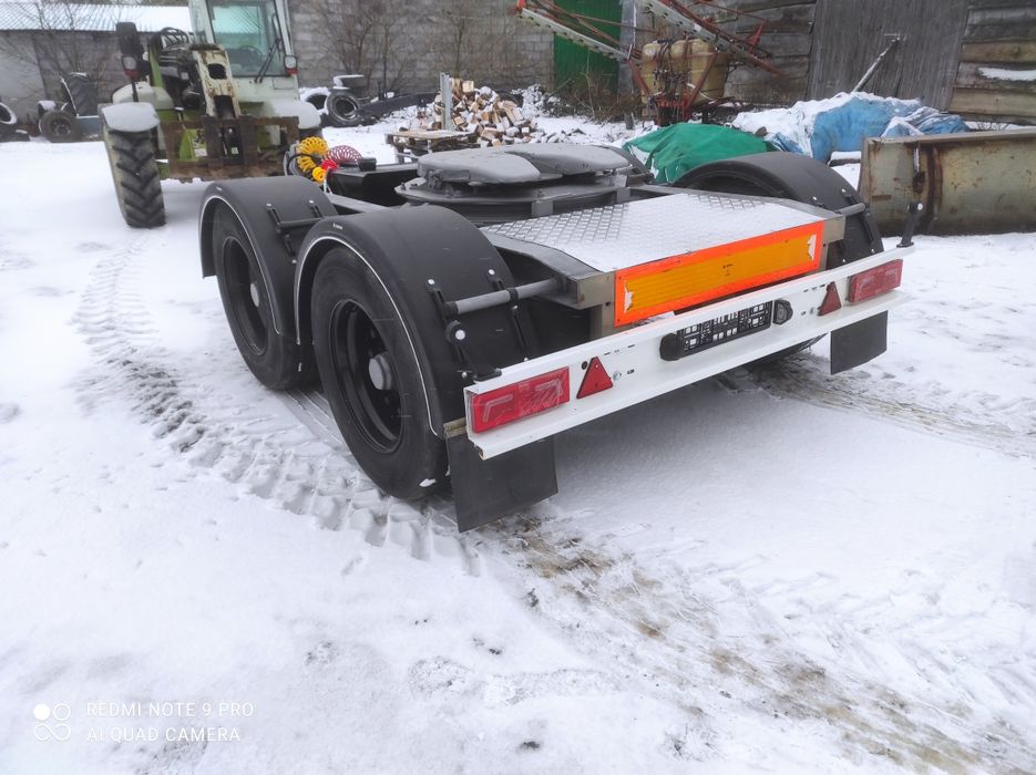 Wózek Dolly Fliegl ocynk hydraulika rejestracja