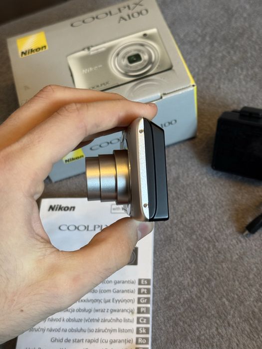 Aparat Cyfrowy Nikon Coolpix A100 jak nowy viral 20mpx analog piekne