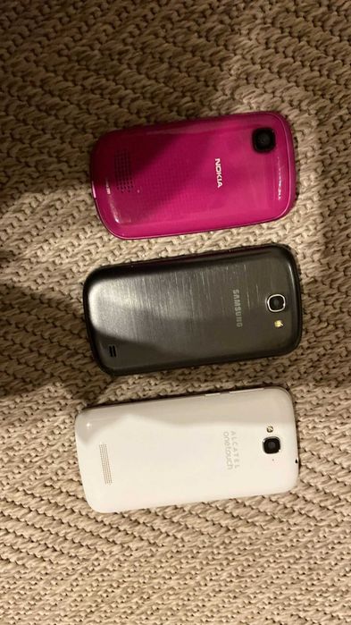 Telemoveis antigos (Nokia, Alcatel, Samsung)