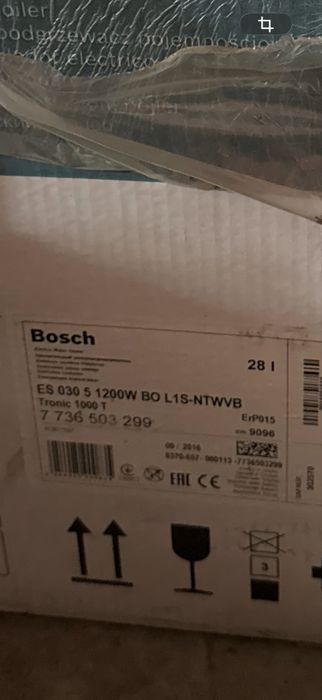 Водонагреватель (бойлер) Bosch Tronic 30л.