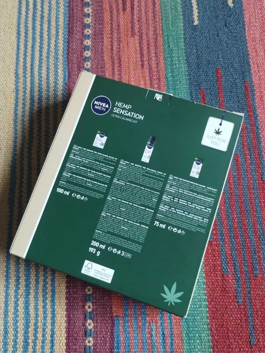 zestaw NIVEA Hemp Sensation for Men