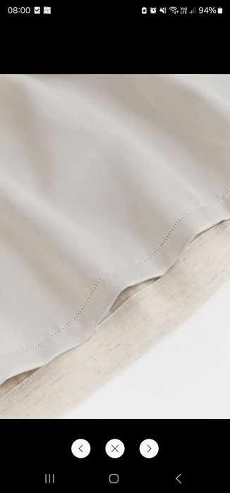 Zasłony zaciemniające H&M