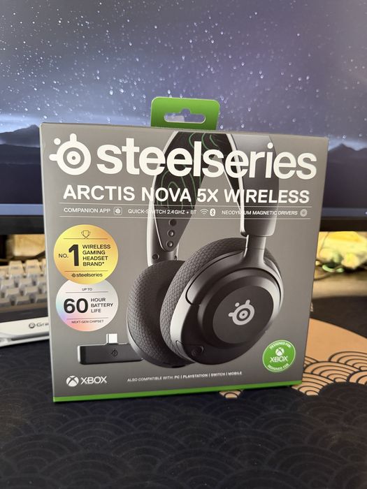 Навушники SteelSeries Arctis Nova 5X Wireless