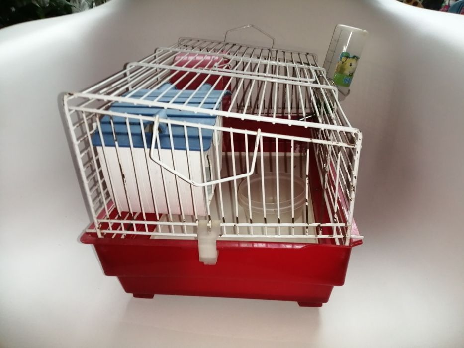 Gaiola para hamster com acessórios