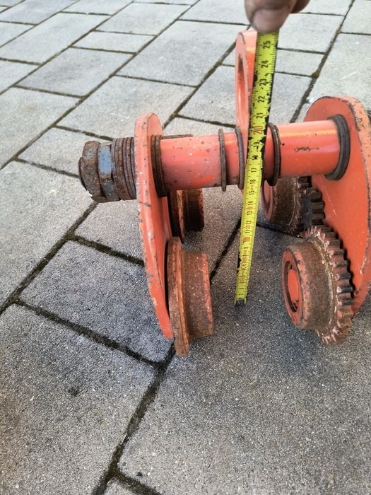 Boloczek 2t  wózek wozidlo na suwnice