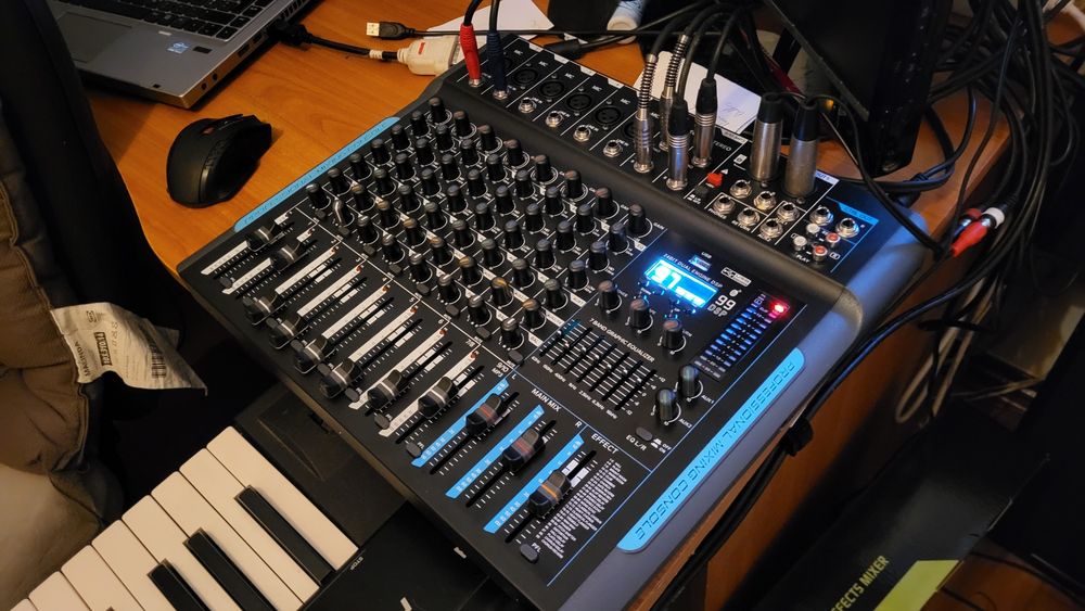 Mesa de Mistura Mixer 10 canais