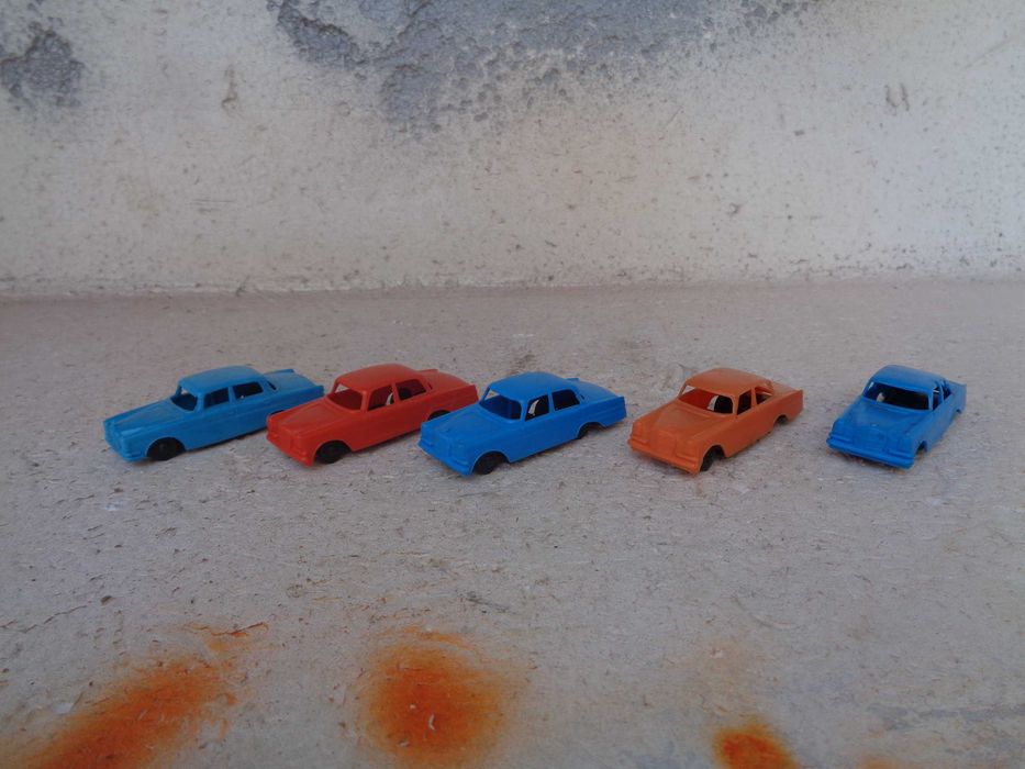 1:87 LIMA Lote de 5 carros Mercedes para pista de comboio ou maquete