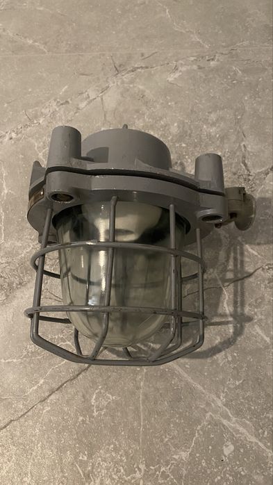 Lampa przeciwwybuchowa Polam oprawa 113-02Ex PRL loft industrial