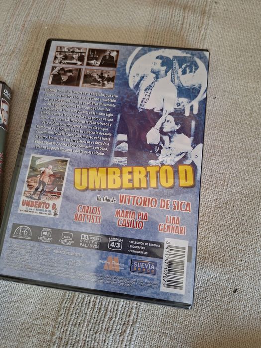 Três dvds Roberto Rosselini e Fellini e De Sica