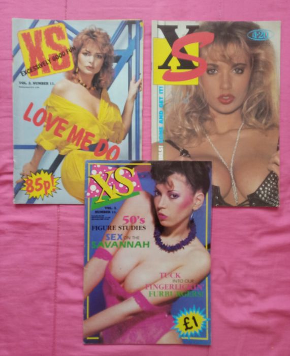18  revistas  XS  (anos 90) eróticas