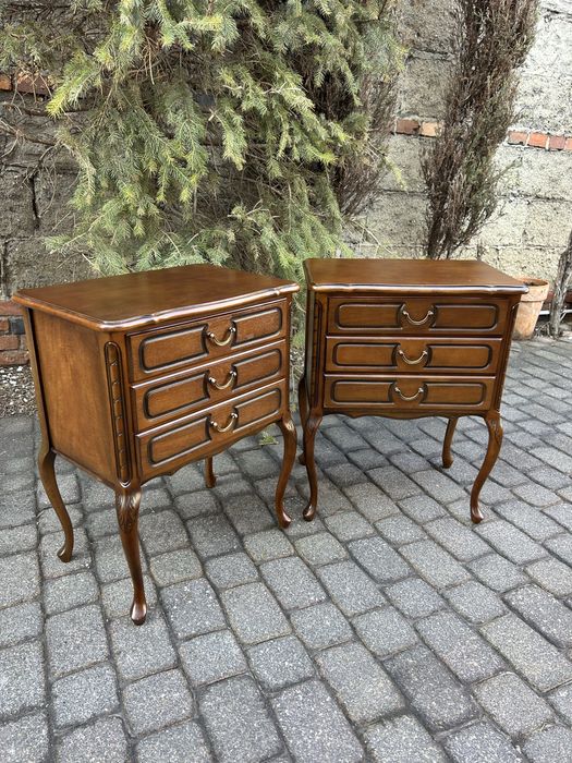 Stylowe Stoliki Ludwikowskie Szafki Noce Komody Ludwik Po Renowacji