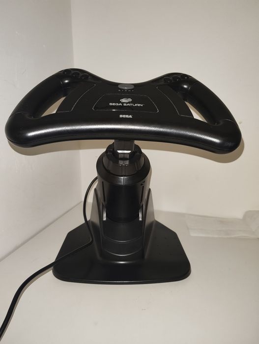 Sega Saturn Model 2 + 3 Comandos Originais + Volante Arcade Racer