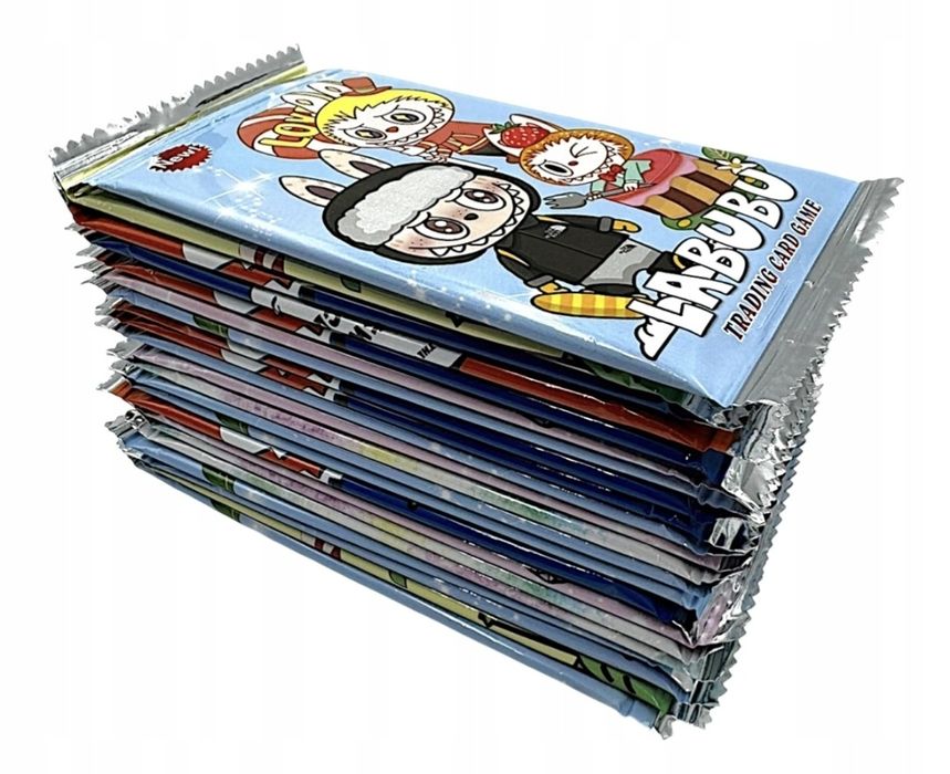 KARTY LABUBU cały box 288 KART, 36 Saszetek po 8 Kart
CAŁY MEGA BOX 2