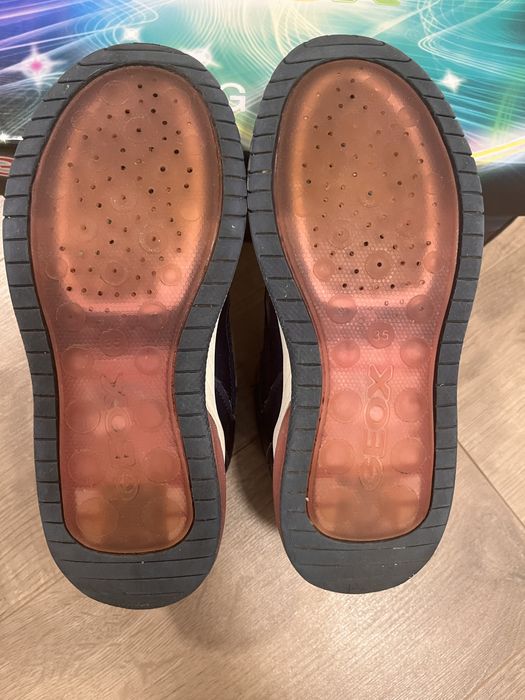 Wysokie sneakersy Geox świecące rozm. 35, stan super