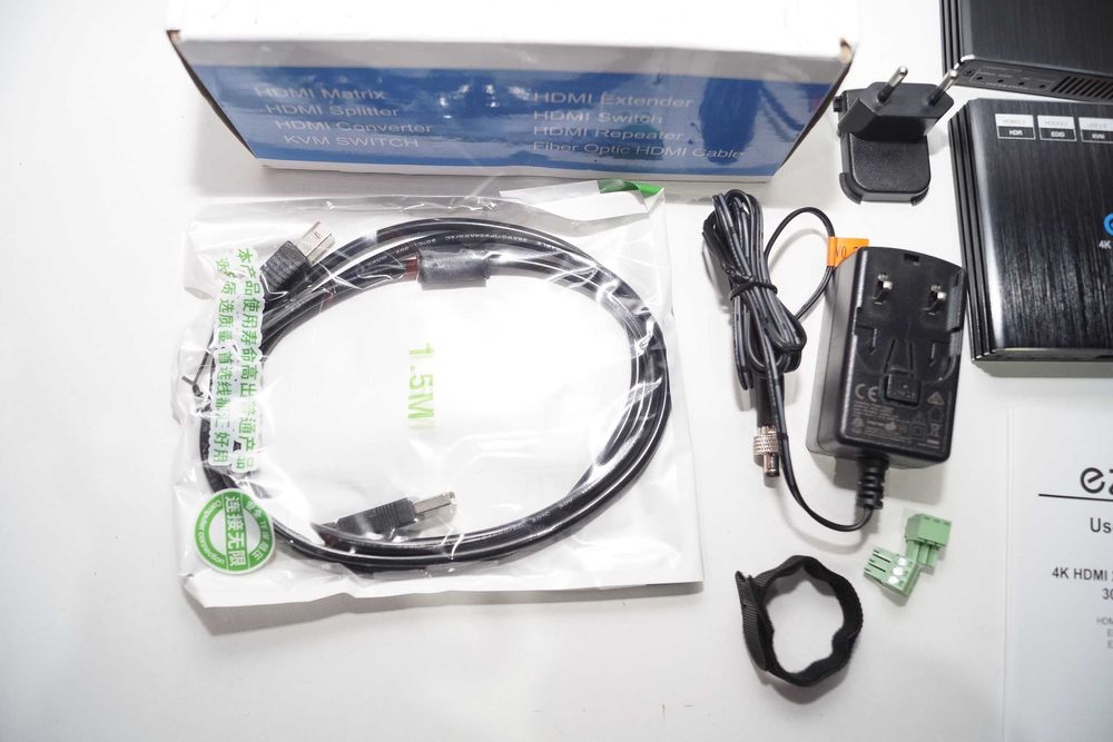 EZCOO 4K HDMI 2.0 Extender KCM 200ft/100m EZ-EX70H2-KVM