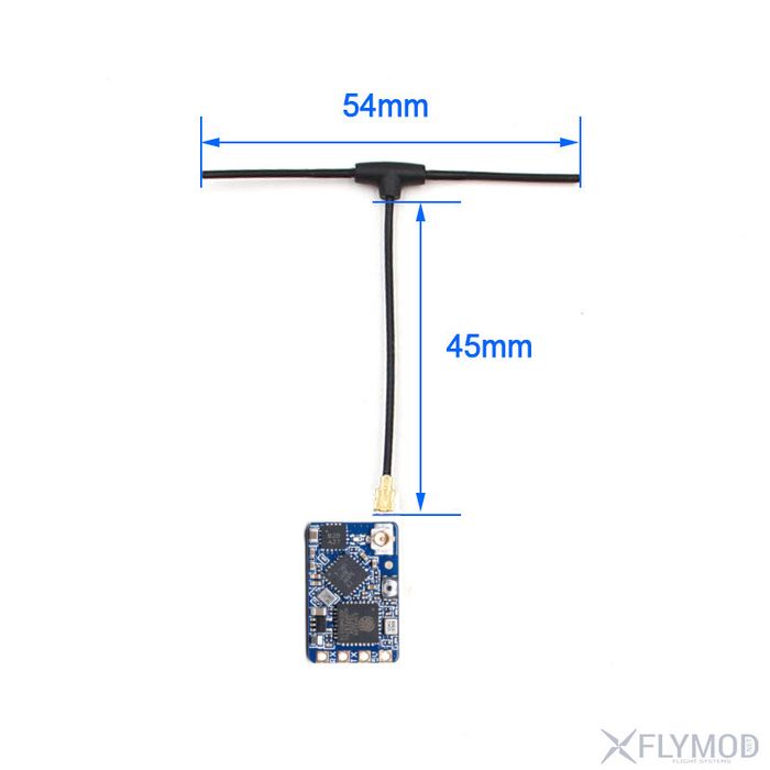 Приймач BAYCK ExpressLRS 2.4GHz Nano ELRS