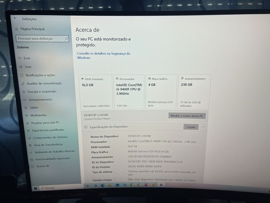 Computador i5 16Gb de ram