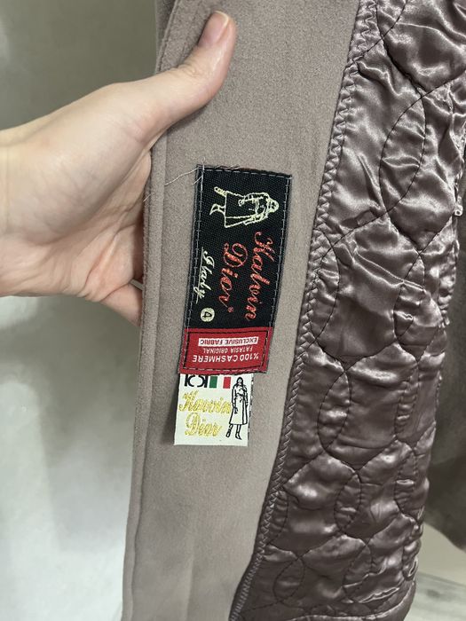 Пальто кашемировое