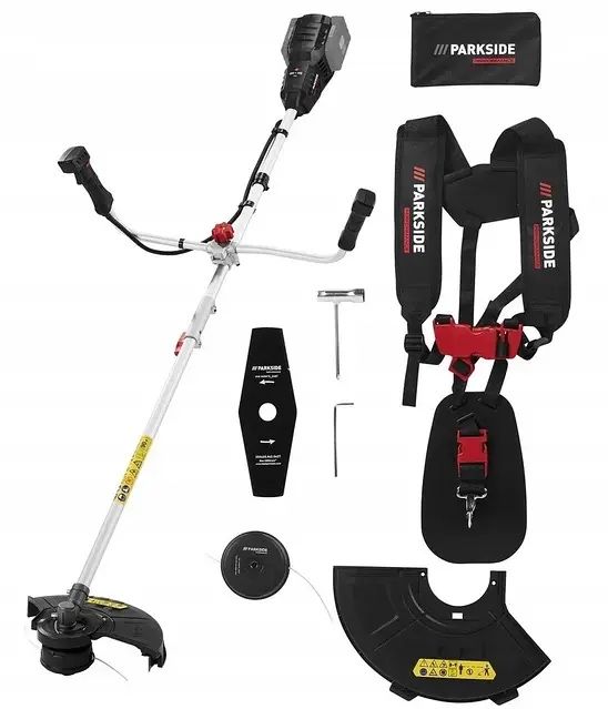 Акумуляторна мотокоса коса трімер 2 в 1 PPFSA 40-Li B3, 2x Smart 4 Ah