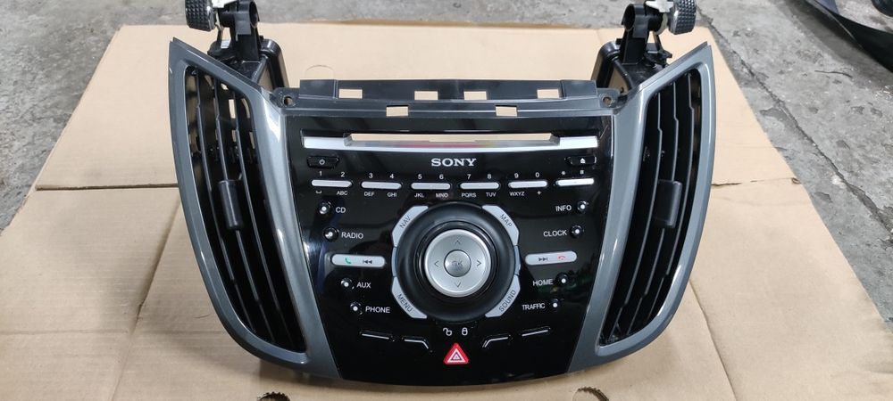 Panel sterowania radia Sony  przyciski Ford C-Max mk2 II Kuga mk2