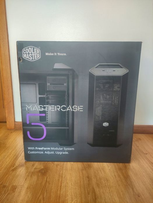 Caixa ATX Cooler Master Mastercase 5 + Janeta transparente
