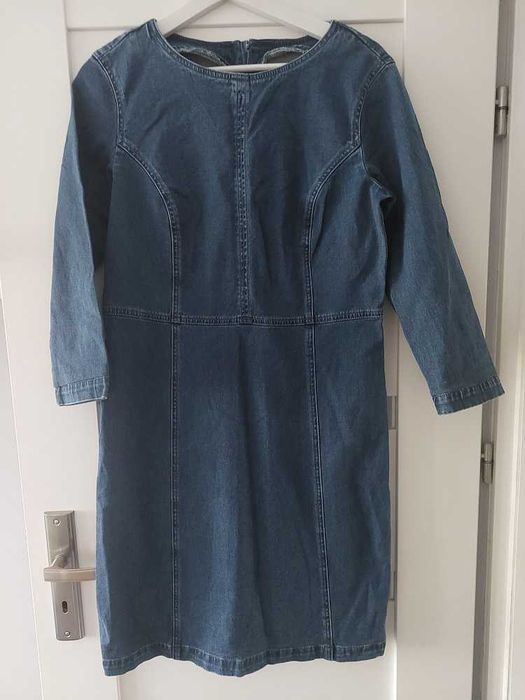 EDC by Esprit jeansowa sukienka L