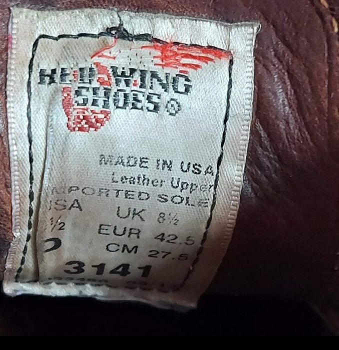 Черевики ботінки фірми RED WING  hanwag Dr.martens USA оригінал 

Разм